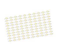 Pssopp 100 Pezzi 3 W Perline LED Ad Alta Potenza Chip Diodi Emettitori di Luce, Lampadine LED Chip Diodi, Perline Bianco Caldo SMD per Illuminazione Fai da Te e Lampioni Stradali Architettonici 100