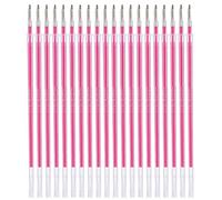 Pssopp 100Pcs Penne Cancellabili a Caldo Rosso Ricarica Tessuto Penne a Scomparsa Ad Alta Temperatura Ricarica Pennarello Per Stoffa Set Per Tessuto Quilting Cucito Sartoria