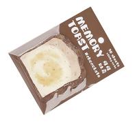 Pssopp 30 Fogli di Foglietti Adesivi a Forma di Pane, Quaderni di Carta da Lettere per Lavoro e Studio, Foglietti Adesivi Multifunzione per Persone Impegnate