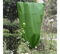 Pssopp 4 Pacchi Copertini per Piante Protezione da Congelamento, Tessuto Top Arrotondato Invernale Isolati Piante Che Mantengono L'apertura Ampia di Calore con Corse per Arbusti (Green #-2)