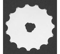 Pssopp 5 Pezzi da 45 Mm Lame Rotanti Rotanti in Acciaio Ad Alta velocità, Adatte a Tessuto, Carta e Taglio in Pelle con Lame di Sostituzione per Patchwork