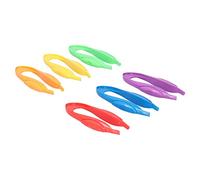 Pssopp 6 Pezzi Pinzette per Bambini Set Clip di Osservazione per Esplorazione All'aperto Giocattolo Educativo per L'apprendimento STEM Strumento di Studio della con Colori Vivaci per