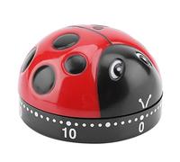 Pssopp 60 Minuti di Ritardo Ladybug Küchenimer Timer Mechanic per il Promemoria della Squadra Ladybug Meer