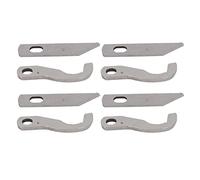 Pssopp 8 Pezzi Coltello Serger, Pale Overlock Forti e Resistenti a Macchina da Cucito Professionale Impostata per Molti