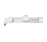 Pssopp Abbeveratoio Automatico per Uccelli, Mangiatoia per Acqua Acrilica a Tenuta Stagna, capacità di 260 Ml per Pappagalli Piccoli e Grandi, Dispositivo di Irrigazione Facile da Installare (WHITE)