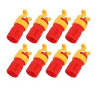 Pssopp Accessori PER la Lavorazione del Legno da 10 Pezzi PER il Supporto PER Viti a Vite ABS COPERCHIO PER MAGLIOR PER I Progetti