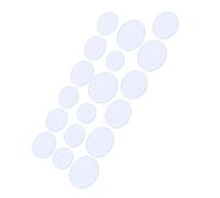 Pssopp Accessori Trasparenti in Vetro per Orologio Set di Lenti Trasparenti in Cristallo Piatto da 18 Pezzi, Altamente Trasparente per Accessori per Orologi Nan