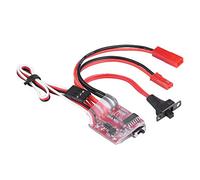 Pssopp Accessorio per Modello di Veicolo, Controller Interruttore per Verricello ESC Spazzolato 30A, Installazione Semplice, per Auto Cingolata RC Axial SCX10 CC01 HSP in Scala 1/10