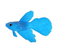 Pssopp Acquario Pesce d'oro Betta Piccolo Pesce Realistico Silicone Artificiale Decorazione Ornamenti Pesce Divertente Fish Tank