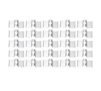 Pssopp Altri Hardware e Accessori per la Casa Clamp/Holder a Sella in Acciaio Zincato per Pavimenti Industriali Drenaggio Mezzanini Passerelle Gradini per Scale 25 Pezzi Morsetti per Grigliati,