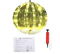 Pssopp Altri Prodotti per l'intrattenimento da Giardino Palline, Palla Luminosa Solare per Piscina per Terrazza della Piscina Decorazioni per Cortile Decorazioni per Feste Luci per Galleggianti