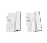 Pssopp Altri Sanitari e Accessori per il Bagno Rulli per Porte, Staffa in Alluminio Kit Staffa Superiore per Porta Rullo per Pannello in Vetro Massiccio Senza Telaio da 1/4 Pollici Doccia Senza