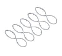 Pssopp Anello di Tenuta per Pentola a Pressione da 5 Pezzi, Parti di Ricambio Guarnizione in Silicone di Grado di Ricambio per Coperchio della Pentola Anello di Tenuta per a Pressione da 5 Pezzi,