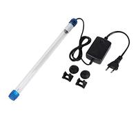 Pssopp Aquarium Filter UV Sterilizer Lampada UV Luce sommergibile UV Luce alghe Batteri Killing Lamp per Acquario Fish Tank (EU Plug)(11W)