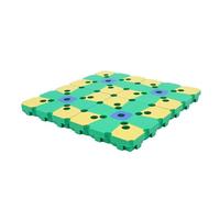 Pssopp Attrezzo da Giardinaggio Quadrato per Semi da 4 Pezzi, Set di Attrezzi Strumento Distanziatore per Semi con Etichette Forniture da Giardinaggio per Cortile Agricolo Attrezzo da Quadrato per