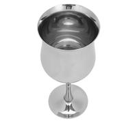 Pssopp Bicchieri da Vino Flute, 310 Ml Infrangibili Facili da Pulire Calici d'argento Bicchiere da Champagne per Matrimoni Regalo per Feste Calice da Vino in Metallo Infrangibile da Champagne in