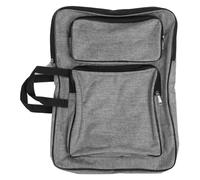 Pssopp Borsa a Tracolla per Opere D'arte per Bambini 8K, Zaino da Disegno Portatile Leggero con Cerniera per Riporre gli Strumenti di Schizzo di Opere D'arte (GREY)