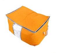 Pssopp Borsa di Stoccaggio con Piumino per Cuscinetto per Cuscinetto per per Resistente con Manico e Chiusura della Cerniera, Finestra Trasparente, Pieghevole per il Guardaroba, Ideale per Falene,