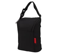 Pssopp Borsa per Biberon Borsa Termica per Biberon Nylon Buona Protezione Impermeabile Capacità Sufficiente per Camminare (Nero)
