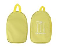 Pssopp Borsa per Il Trasporto di Attrezzi per Barbecue, Borsa per Attrezzi per Barbecue Borsa per Attrezzi per Barbecue Borsa per Utensili da di Grande capacità per Viaggi (Giallo)