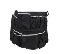 Pssopp Carrello per la Pulizia Supporto per Sacco della Spazzatura Borsa per Attrezzi per la Pulizia del Bidone della Spazzatura, Forniture per Organizer per Attrezzi per la con Tasche Multiple di