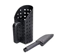 Pssopp Cazzuola per Tesoro, Accessori Strumento di Scavo Compatto e Leggero per Il Rilevamento di Metalli Cazzuola per Tesoro, Paletta per Sabbia e Pala Set di Pale per Rilevamento di Metalli NAN