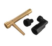 Pssopp Chiave di Accoppiamento Rapido in Ottone, Calibro G3/4, Accesso Efficiente dell'acqua per Irrigazione dell'irrigatore, Soluzione Pratica per Ampia Applicazione, Valvole di Accoppiamento