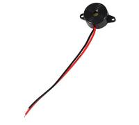 Pssopp Cicalino Elettronico Piezoelettrico da 3-24 V, Suono di Allarme Continuo, Cicalino Compatto con Cavo da 100 Mm per Allarmi e Dispositivi Elettronici