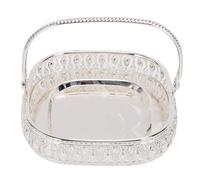 Pssopp Ciotola per Frutta in Metallo Ciotola per Frutta in Metallo, Vassoio per e Verdura per Regali di Decorazioni per il Tavolo da Pranzo della Cucina