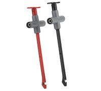 Pssopp Clamp/Holder per Test Multimetro con Sonda per Puntura 2 Pezzi P5010, Strumento Ad Alta affidabilità per la Diagnostica Automobilistica, Spina a Banana da 4 Mm, Ideale per Riparazioni Auto e