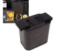 Pssopp Clear Ice Ball Maker Whisky Ice Maker Stampi in Silicone Ice Maker Clear Ice Cube Maker Sferico per Barista Domestico