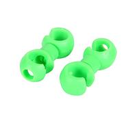 Pssopp Clip a Gocce S, Guide di Alloggiamento del Cavo Freno da 10 Pezzi per Mountain Bike, con Design a Foro Fisso, Materiale Plastico Leggero, Rotazione a 360 Gradi, Adatto per Un Alloggiamento da