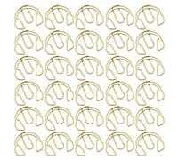 Pssopp Clip per Carta a Forma di Nota Musicale per Cuffie, 30 Pezzi | Piccoli fermagli per raccoglitori a tema musicale, metallo da 2,3 cm, assortimento colorato per la codifica delle ricevute,