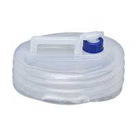 Pssopp Contenitore per Acqua da Campeggio Pieghevole Secchio Pieghevole Portatile di Grande capacità con Materiale ABS Non Tossico Sicuro per Viaggi All'aperto (Misura media 3,8x6,3 cm)