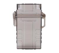 Pssopp Contenitore Portatile, Tubo di Stoccaggio Protetto per la Natura Selvaggia, Mini Contenitore Ermetico Tascabile in Plastica Trasparente a Prova di Acqua per Campeggio all'aperto, Viaggio,