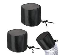 Pssopp Coperchio Reti del Filtro con Condotto da 4, 6, da 8 Pollici di Diametro, Set da 2 Pacchi, Fasce Elastiche e Fibbie per Fissaggio e Tessuto Durevole, e -a Prova di Copertura (1)