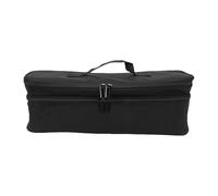 Pssopp Custodia per Asciugacapelli, Tela a Due Strato a Prova di Acqua Polvere Portable Storage Borse per L'organizzazione Dell'asciugacapelli da Viaggio (BLACK)