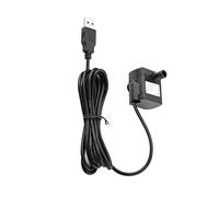 Pssopp DC 5V da 1,5 W Pompa Sommersi Alla Pompa USB, Piccola dell'acqua Sommergibile per Acquario del Serbatoio di Pesce, Far Circolare e Arare l'acqua con Guscio Addominali Premium, tranquillità