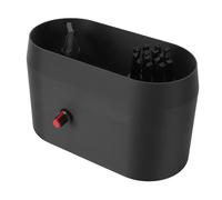 Pssopp Detergente per Portafiltro Elettrico per caffè, Prodotti per la Pulizia di Macchine da caffè e Scatola di Pulizia per Portafiltro con Setole Dure a Prova di Casa Detergente per Elettrico per,