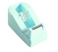 Pssopp Dispenser per Nastro da Scrivania Taglierina per Nastro, Dispenser per da Ufficio Plastica Facile da Usare Taglio Preciso Diametro Albero da 0,71 Pollici per Confezioni Regalo da Desktop per