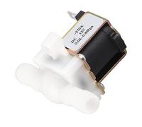 Pssopp Elettrovalvola Elettromagnetica DC12V, Valvola di Ingresso Acqua in Plastica, Funzione Normalmente Chiusa per Progetti Idraulici Domestici