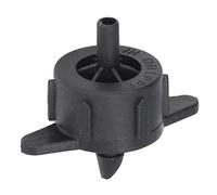 Pssopp Emettitore di Gocciolamento, Gocciolatori per Irrigazione a Flusso Uniforme da 100 Pezzi Tre Opzioni Emettitore di Gocciolamento per Irrigazione per Alberi da Frutto Arbusti (4L Nero)