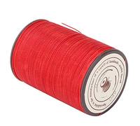 Pssopp Filo di Poliestere Cerato per Cucito Pelle, 0.45mm 160m Rotolo,