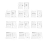 Pssopp Filtro per Aspirapolvere, Materiale in Fibra, Set di Filtri di Ricambio Ad Alta capacità per Aspirapolvere FJM Serie GN, 10 Filtri a Strato Singolo e 10 a Doppio Strato