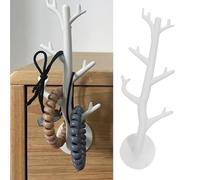 Pssopp Gancio da Parete per Ramo di Albero, Materiale PP Resistente, Design Unico, Ideale per Riporre l'ingresso e la Camera da Letto