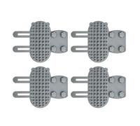 Pssopp Giocattoli per Gatti Spazzola per la Toelettatura Automatica 15x11 Cm Massaggiatore in Silicone per Animali Domestici per Gamba di Sedia da Tavolo da Parete, Riduce la Caduta dei Sciolti per