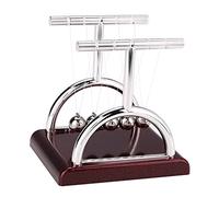 Pssopp Giocattolo con Palline per l'equilibrio a Culla di Newton, Decorazione per Scrivania a Pendolo per Scienze dell'educazione per Bambini e Adulti, Dimostrazione di Sollievo Dallo Stress e