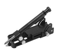Pssopp Gli Strumenti di Frattura Multifunzionale per la Regola di Misurazione del Legno Richiedono Misure per i Progetti di Dribbling Domestici e il Materiale in Lega di Alluminio (BLACK)