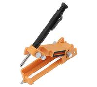 Pssopp Gli Strumenti di Frattura Multifunzionale per la Regola di Misurazione del Legno Richiedono Misure per i Progetti di Dribbling Domestici e il Materiale in Lega di Alluminio (YELLOW)