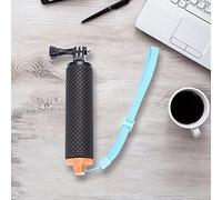 Pssopp Grip a Mano Galleggiante, Supporto per Fotocamera Anti-slip Portatile, Monopodo Portatile Floaty con Filo per Cordino per le Azioni di Yi, Perfette per Immergersi, Navigare, (ORANGE)